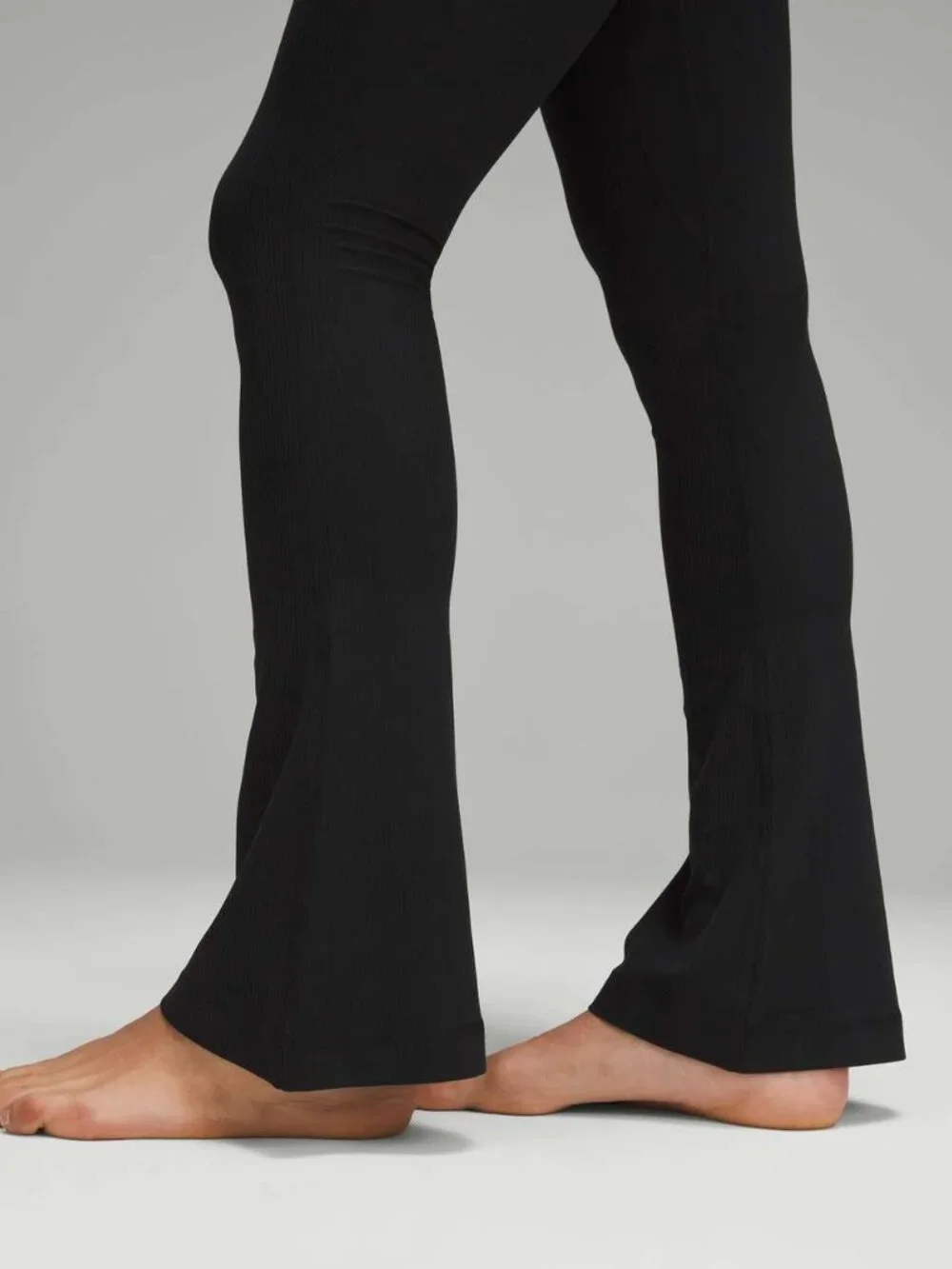 Lululemon Align Ribbed Mini-Flared Pant *Extra Short 8 Black